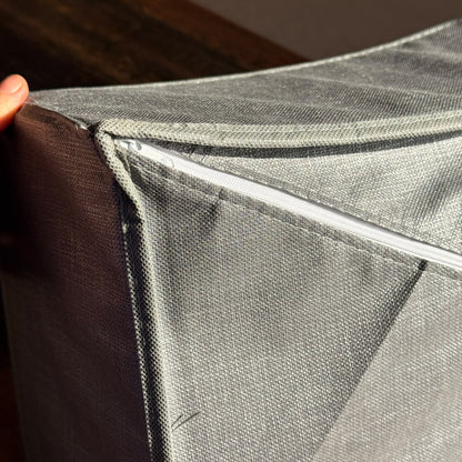 7-Grid Fabric Clothes Organizer Box with Handle
