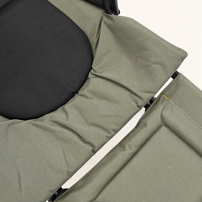 Luxury Outdoor Fishing Chair with Detachable Footrest