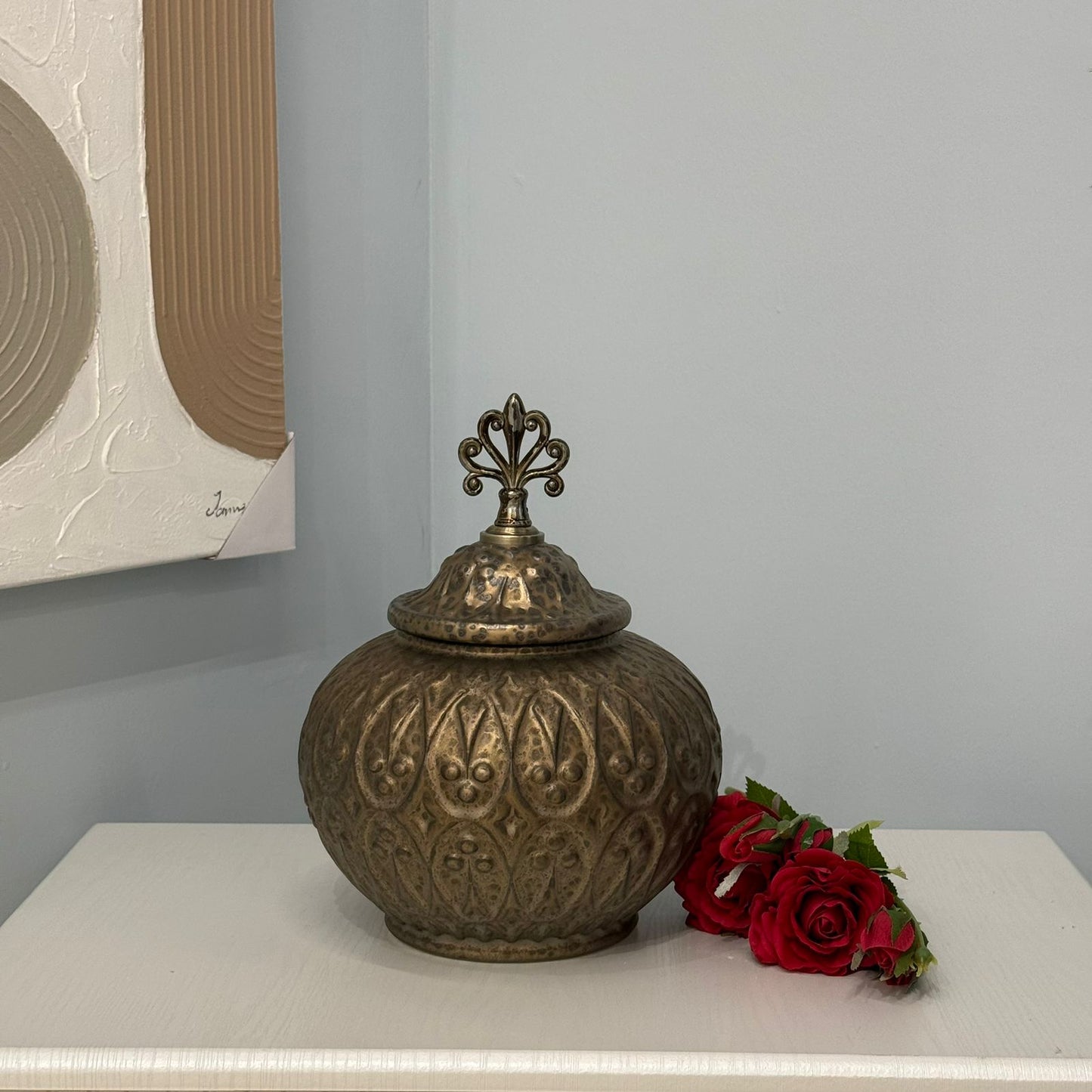 پەرداخەکانی گوڵدانی دیکۆراتی ڤینتاژ