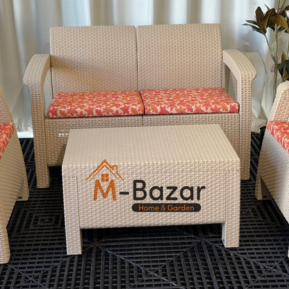 سێتی دانیشتنی باخچەی مۆدێرن