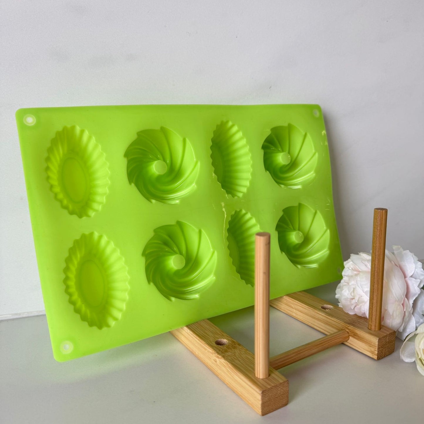 Colorful Silicone Mini Cake & Chocolate Molds (Multi-Shapes)