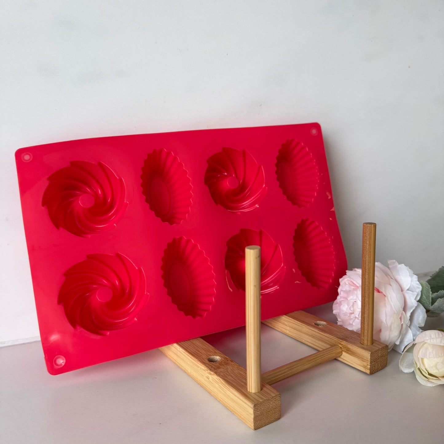 Colorful Silicone Mini Cake & Chocolate Molds (Multi-Shapes)