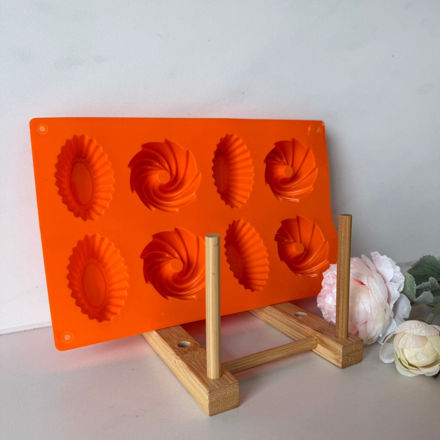 Colorful Silicone Mini Cake & Chocolate Molds (Multi-Shapes)