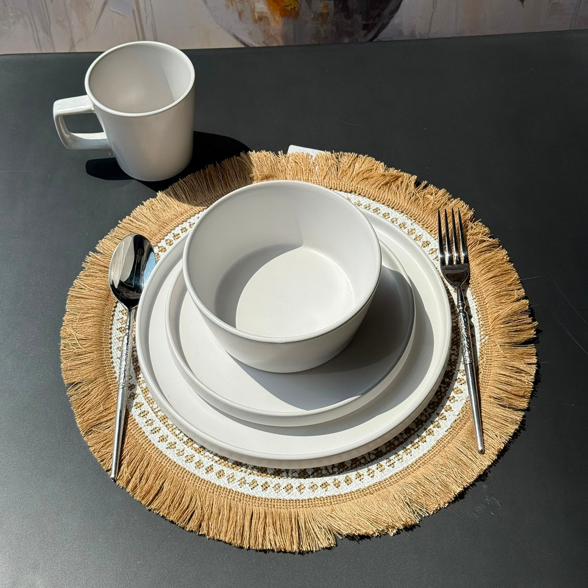 Decorative Dining Table Placemats (Available in Various Materials & Designs)