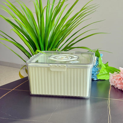 Airtight Multi-Purpose Food Storage Container With Date Dial - Set Of 4