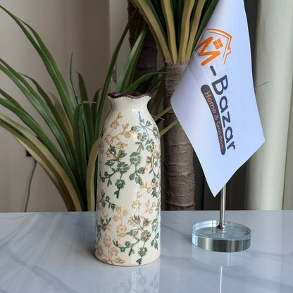 کۆمەڵە گوڵدانی سیرامیکی گوڵداری سەوز