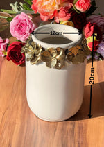 Decorative Golden Flower Vase