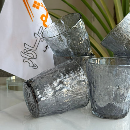 سێت پەرداخی مۆدێرن - بە دوو ڕەنگ 