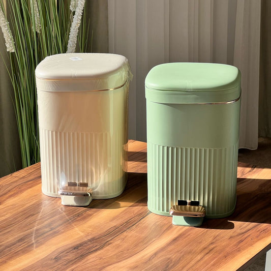 Pedal & Press Type Waste Bin