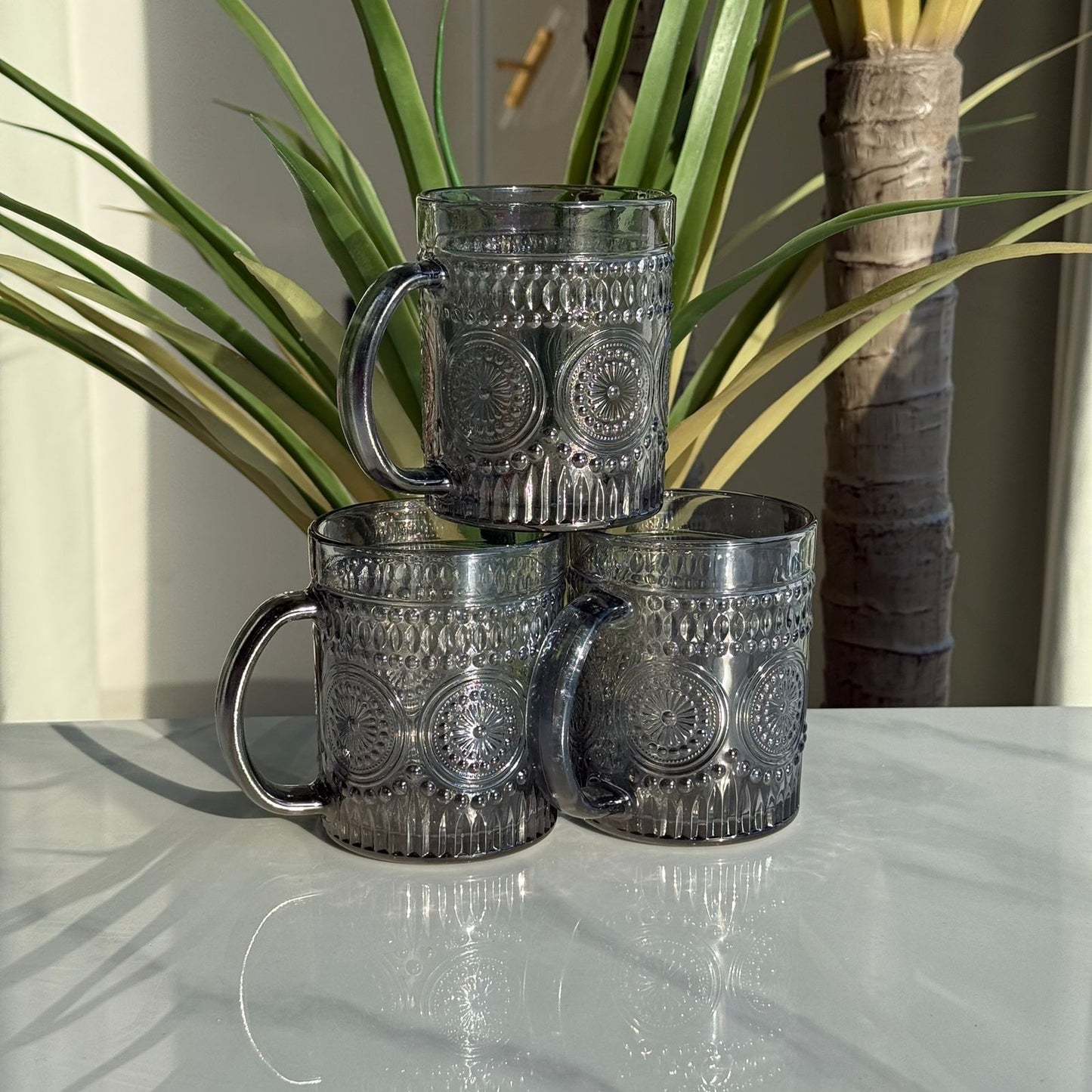 Luxury Elegant Tea Cups - Set Of 3