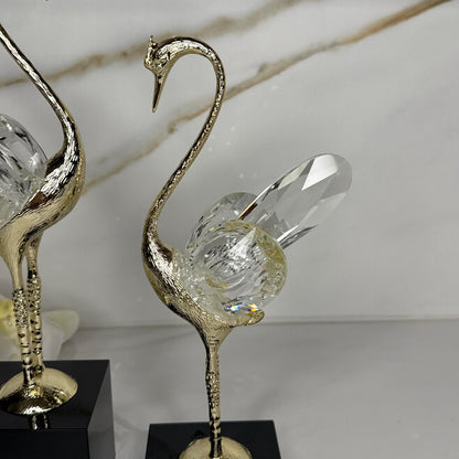 سێتی دیکۆری شێوە باڵداری کریستالی 