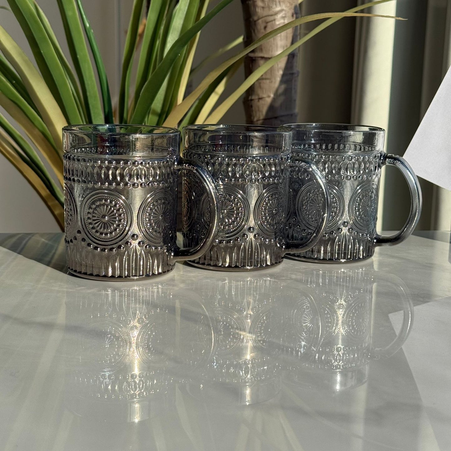 Luxury Elegant Tea Cups - Set Of 3