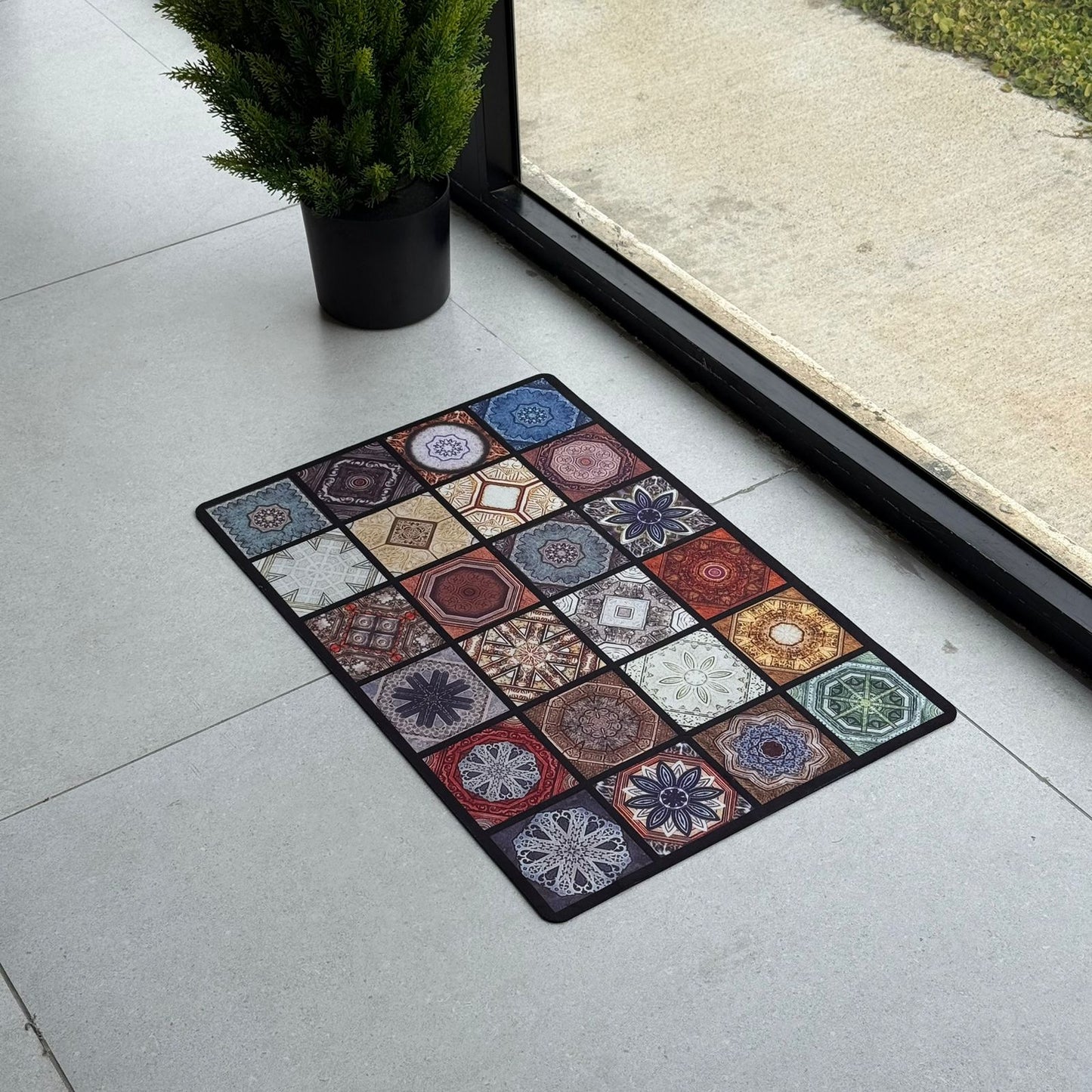 Decorative Anti-Slip Door Floor Mats