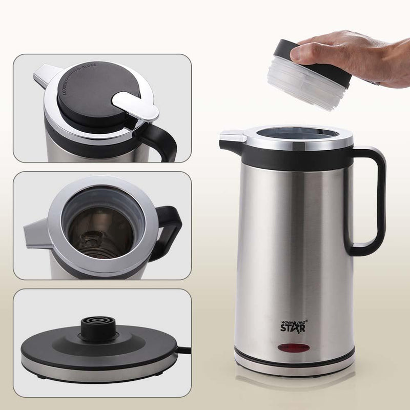 1.5L Durable Stainless Steel Electric Kettle