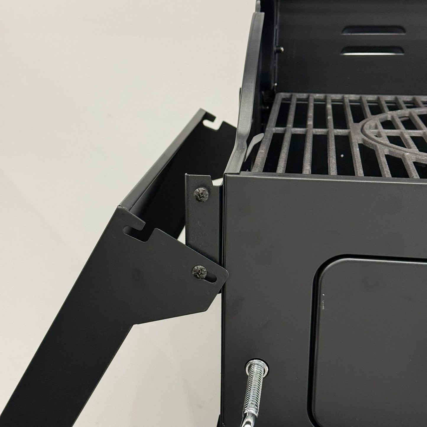 Barbecue Grill with Lid & Removable Round Grill Insert