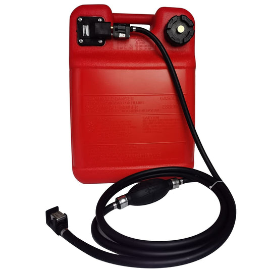 Portable Fuel Tank with Hand Pump Hose