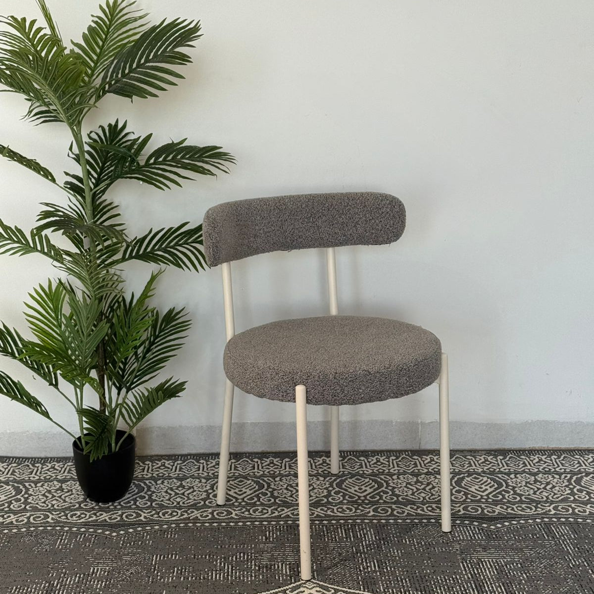 Tina Modern Metal Indoor Chair