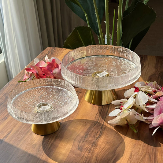 Luxury Pedestal Serving Plate