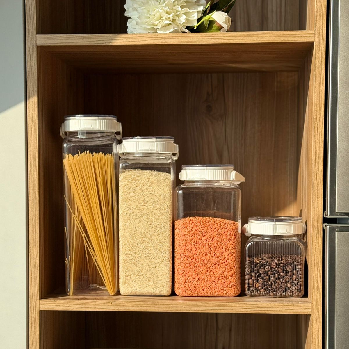 Multi-Purpose Airtight Food Storage Jars