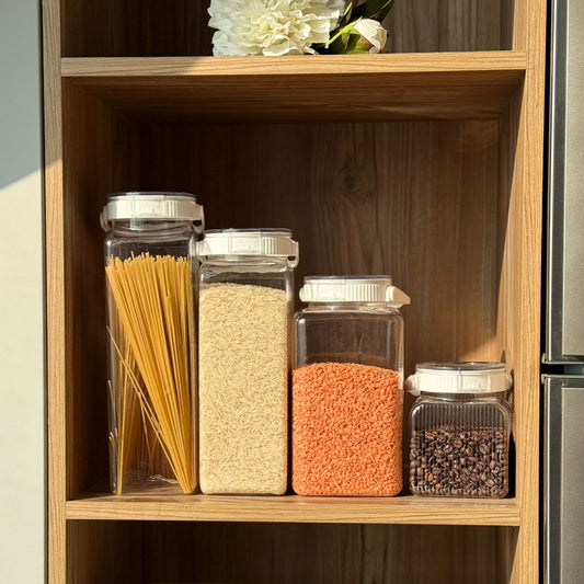 Multi-Purpose Airtight Food Storage Jars