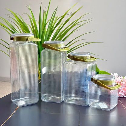 Multi-Purpose Airtight Food Storage Jars