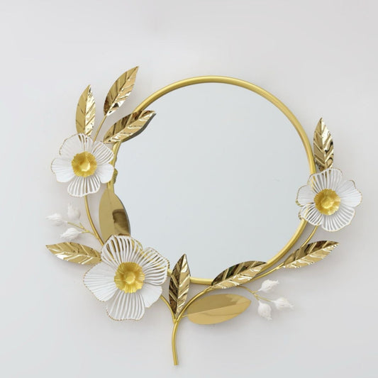 SMB0231 24 Golden Rim Wall Mirror & Decoration