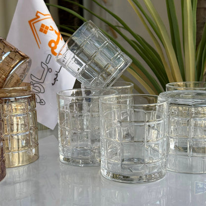 پەرداخی شووشەی شیک و بەهێز - بە دوو ڕەنگ