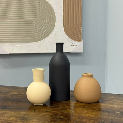 Elegant Vintage Vases - Set Of 3