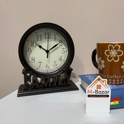 Classic Home Decor Tabletop Clock