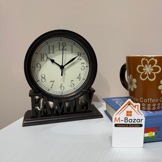 Classic Home Decor Tabletop Clock