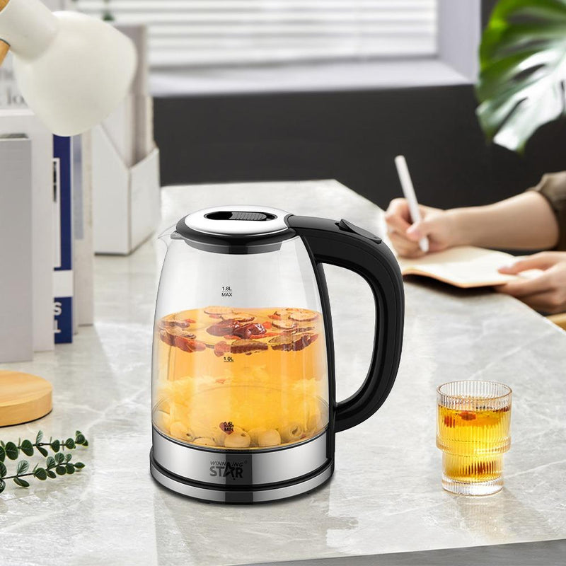 1.8L Glass Electric Kettle