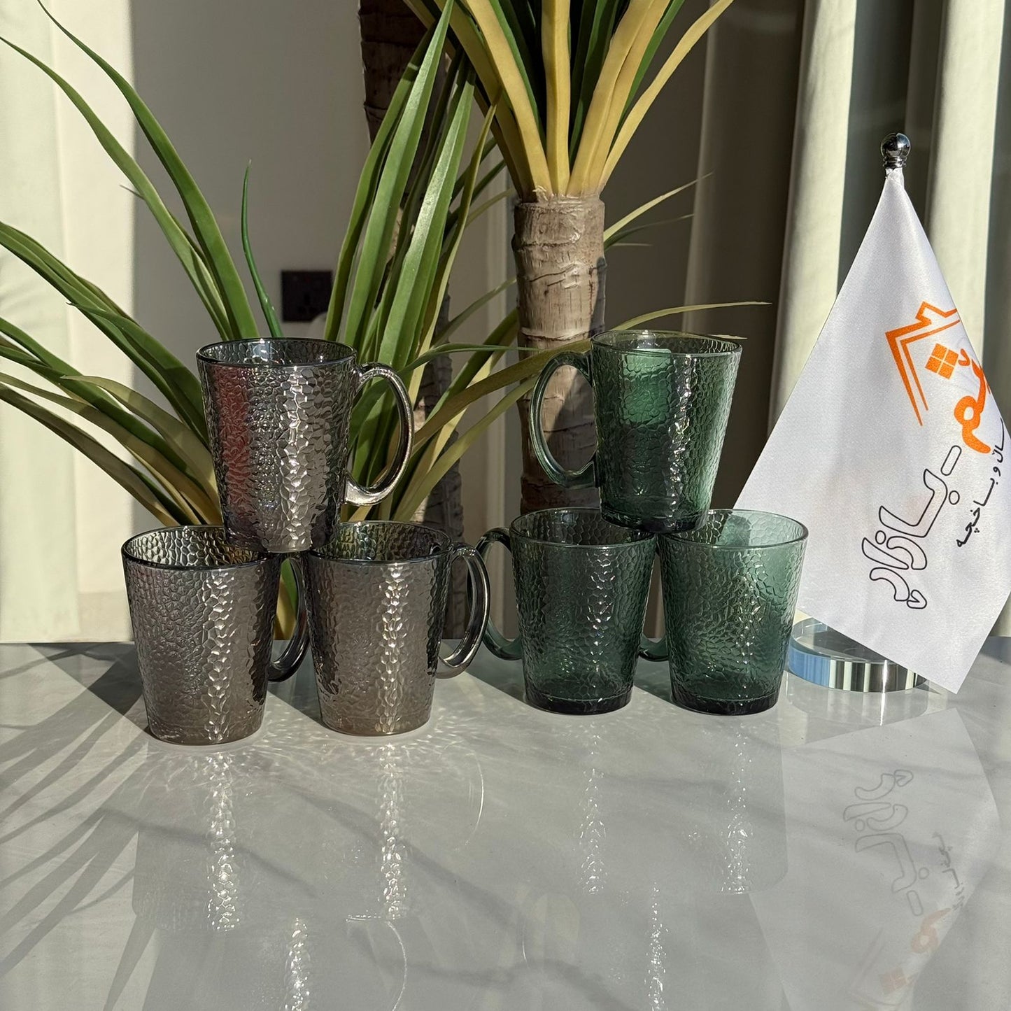 کوپەکانی چای شووشەیی مۆدێرن - سێتی ٣