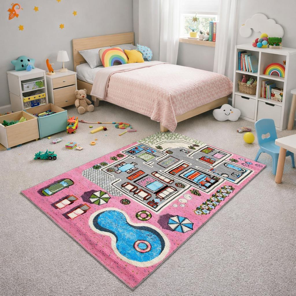 2.25x1.5m Modern Carpets - Cut & Loop Collection