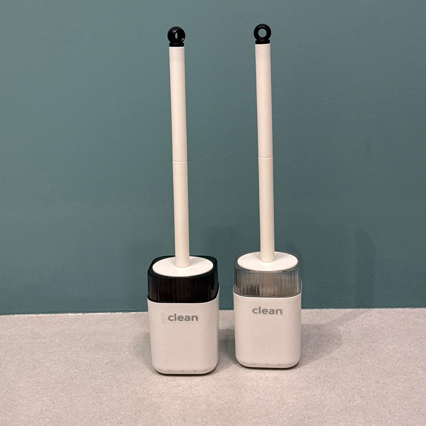 Toilet Cleaning Brush with Removable Holder Cup