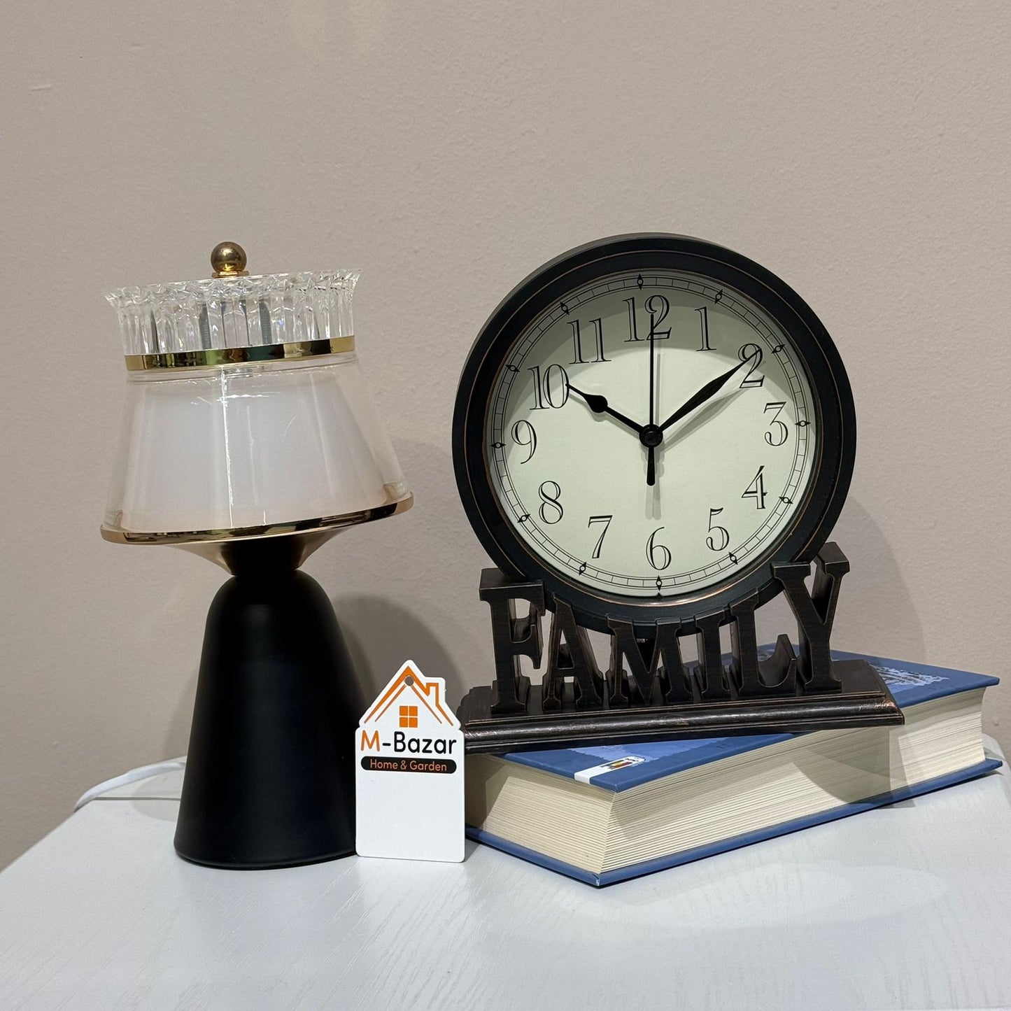 Classic Home Decor Tabletop Clock