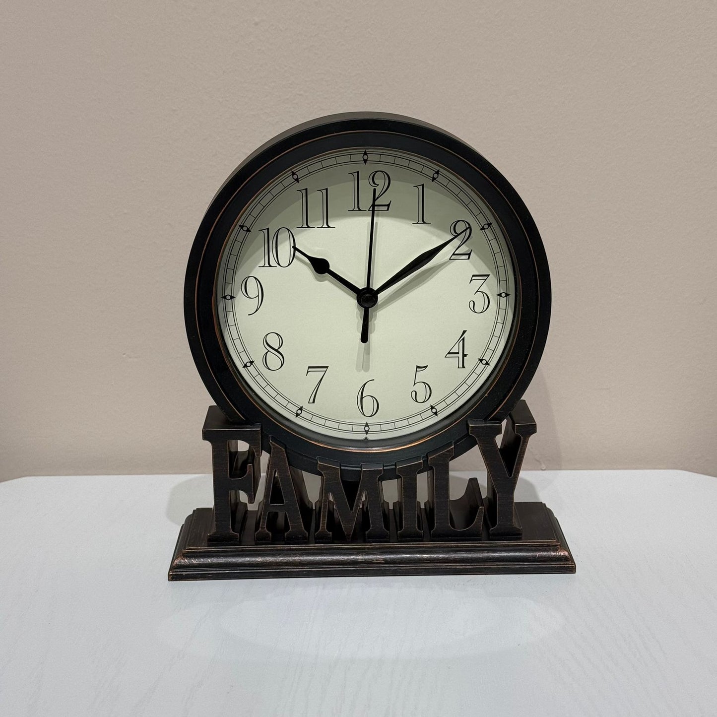 Classic Home Decor Tabletop Clock