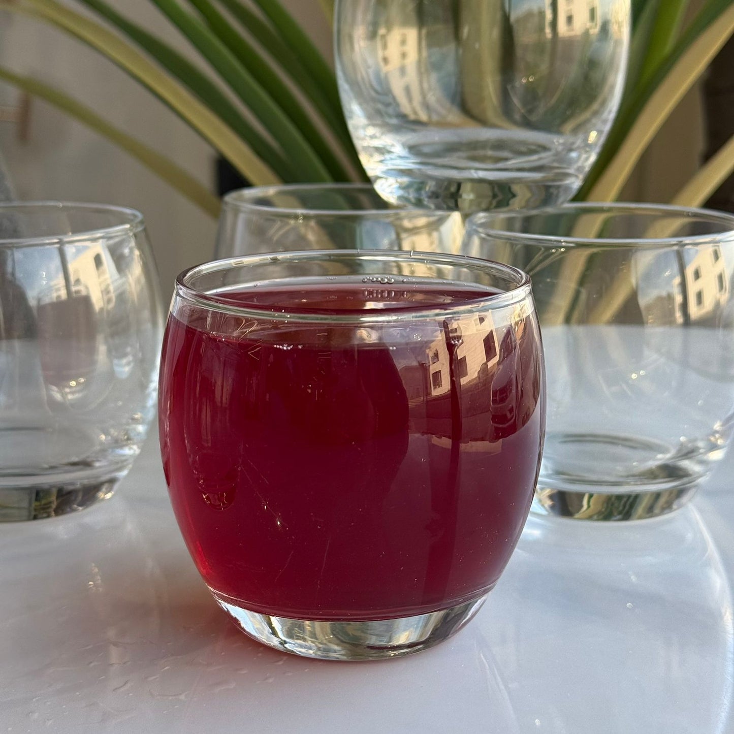 سێتی شووشەی مۆدێرن و کلاسیک