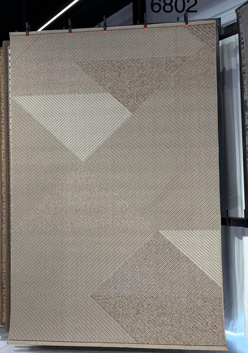 2x3m Modern Grey Indoor Carpet