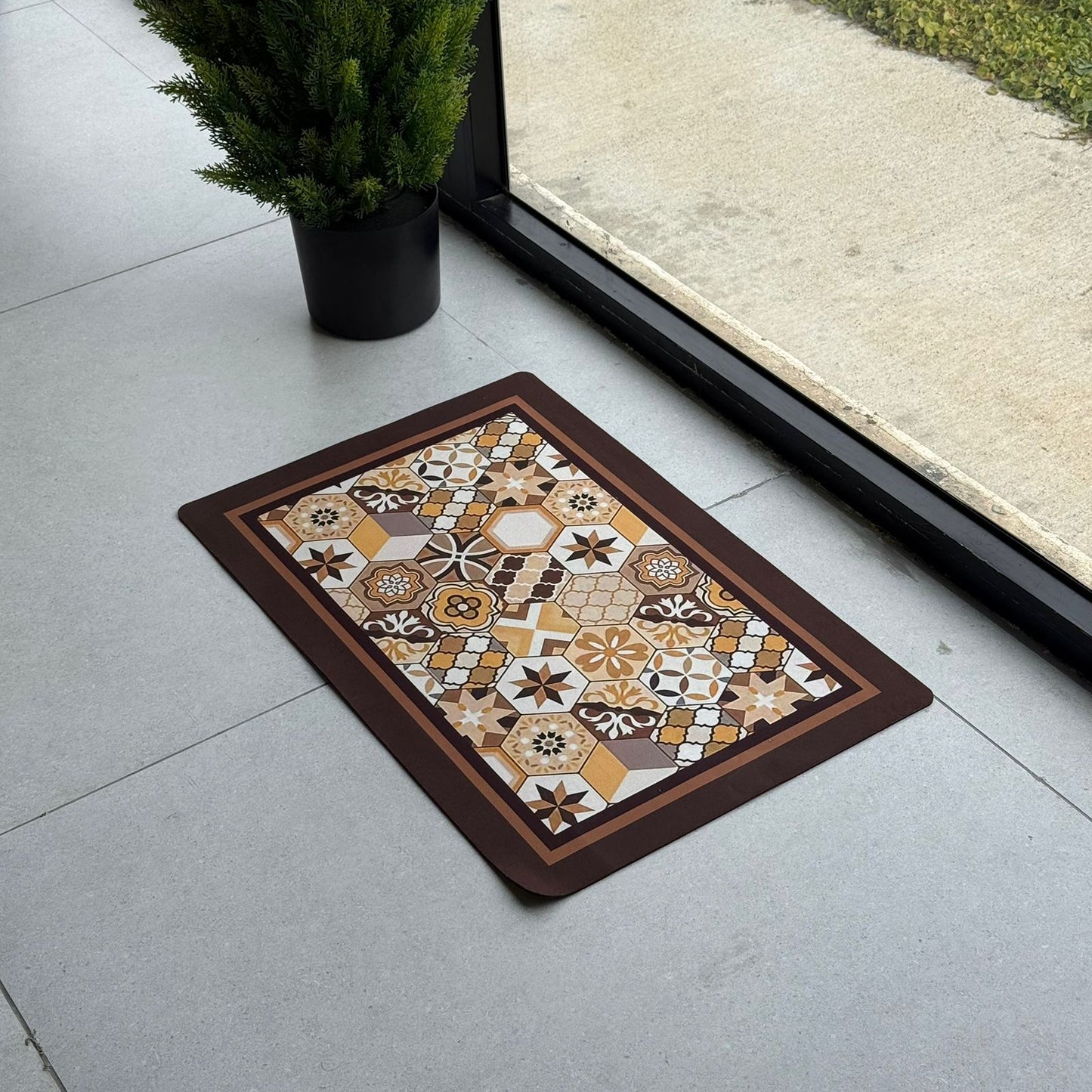 Decorative Anti-Slip Door Floor Mats