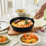 Non-stick Aluminum Frying Pan With Glass Cover