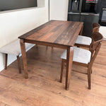 Diamond Old Style Table & IAN Chairs with Bella Bench Indoor Set