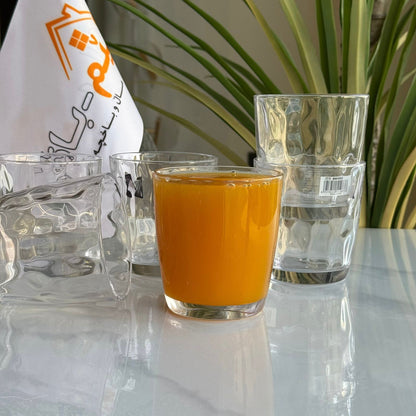 سێت پەرداخی شووشەی شیک و بەهێز 