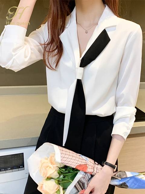 Long Sleeve Women Office Shirt
