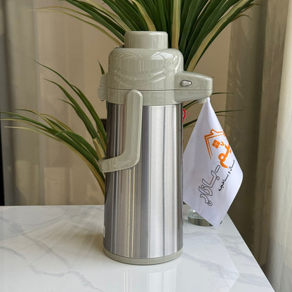 Modern Stainless Steel Coffee & Tea Thermoses