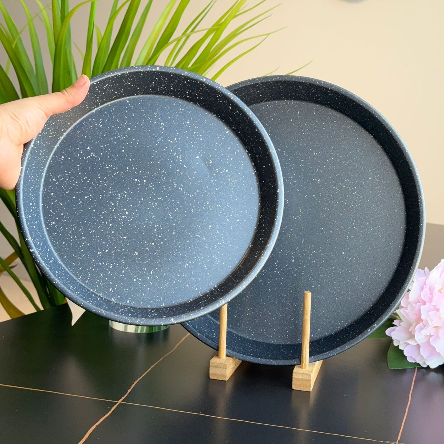 صينية خبز ممتازة غير لاصقة - دائرية