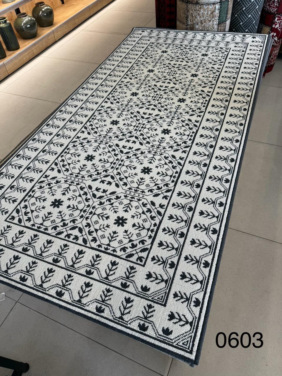 1x2m Modern Grey Indoor Carpet