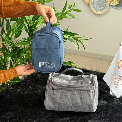 حقيبة تنظيم أدوات الزينة للسفر