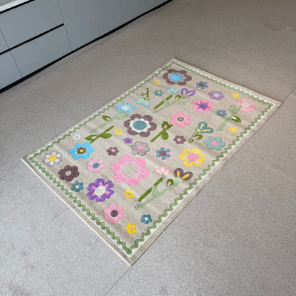 2.25x1.5m Modern Carpets - Cut & Loop Collection