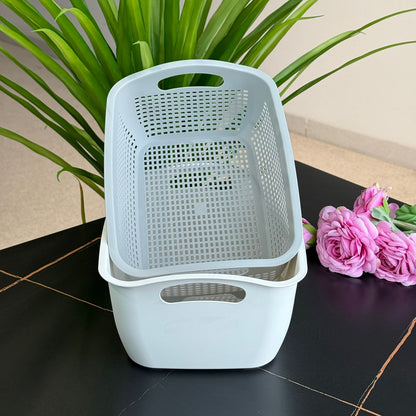 Double-Layer Plastic Drain Basket