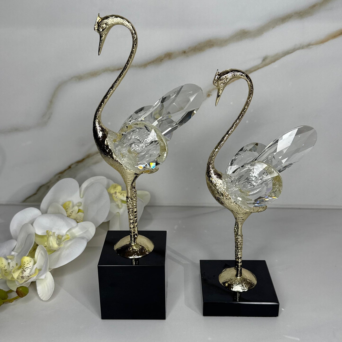 سێتی دیکۆری شێوە باڵداری کریستالی 
